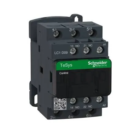 CONTACTOR TRIF. DE 09AMP 110VAC 60HZ 1NA+1NC TESYS
