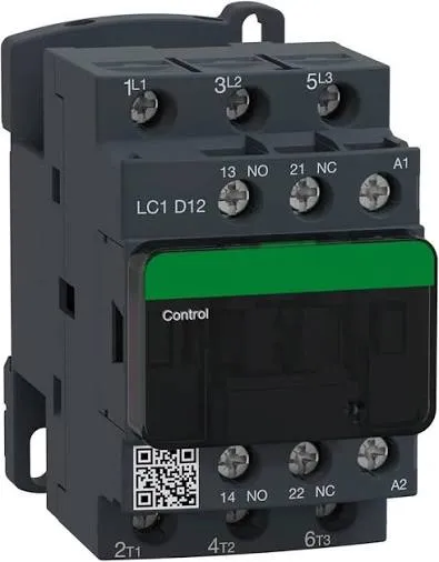 CONTACTOR TRIF. DE 12AMP 110VAC 60HZ 1NA+1NC