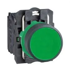 PULSADOR LIVIANO COLOR VERDE  RASANTE 1NA
